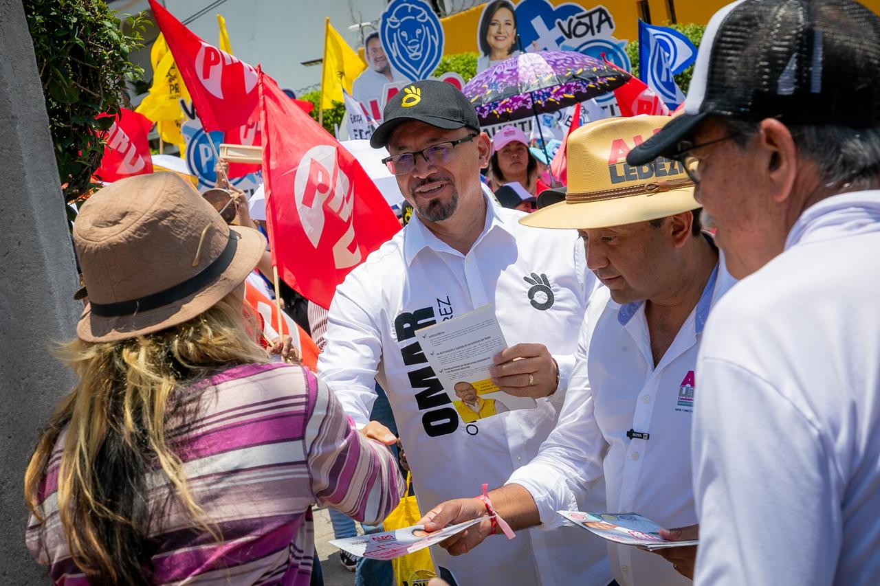 El 2 de junio el PRD volverá a brillar en distritos y municipios mexiquenses: Omar Ortega